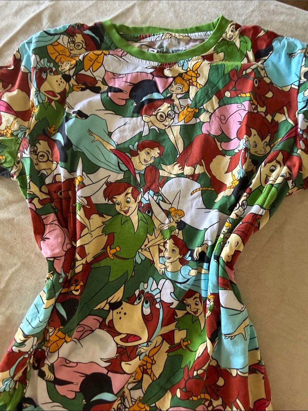Peter Pan Disney x CakeWorthy All-Over Print Tee — Multicolor
